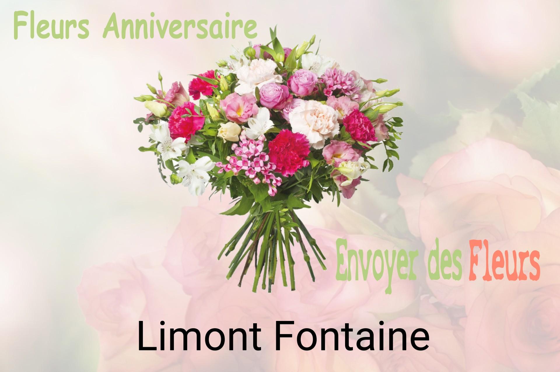 Bouquet de fleurs d’anniversaire livré à Limont-Fontaine