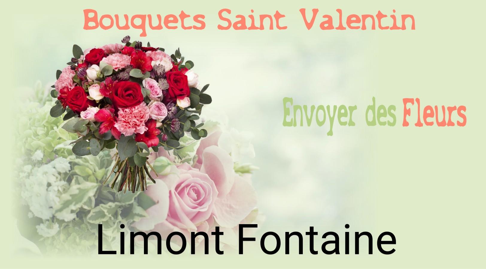 Roses de Saint-Valentin livrées à Limont-Fontaine
